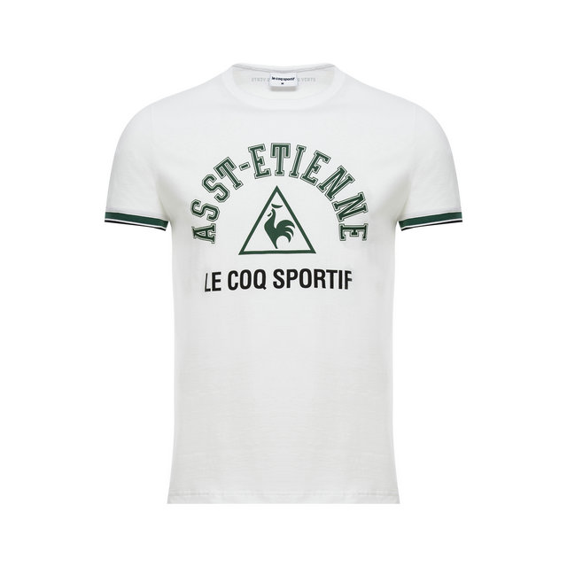 T-shirt ASSE Fanwear Le Coq Sportif Homme Blanc